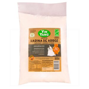Harina de Arroz Orgánica Grano Largo Fino – Yin Yang