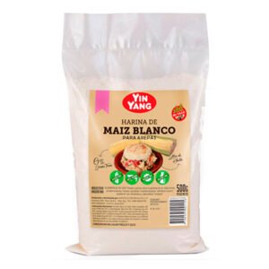 Harina de Maíz Blanco para Arepas – Yin Yang