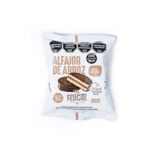 Alfajor de arroz sabor dulce de leche Felicité