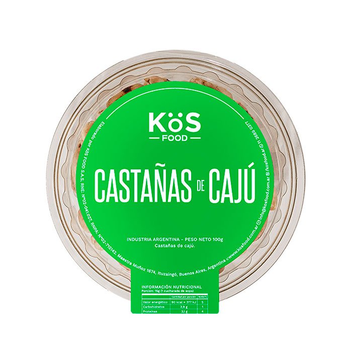 Castañas de cajú KOS Food