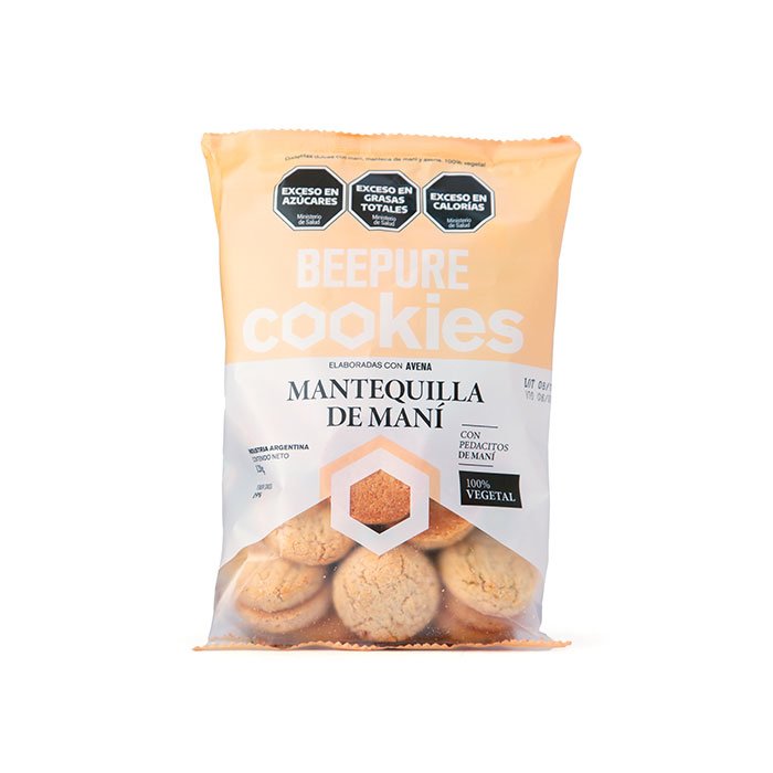 Cookies de Avena con Mantequilla de Maní - Beepure