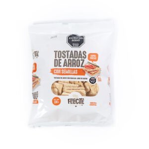 Tostadas de arroz con semillas Felicité