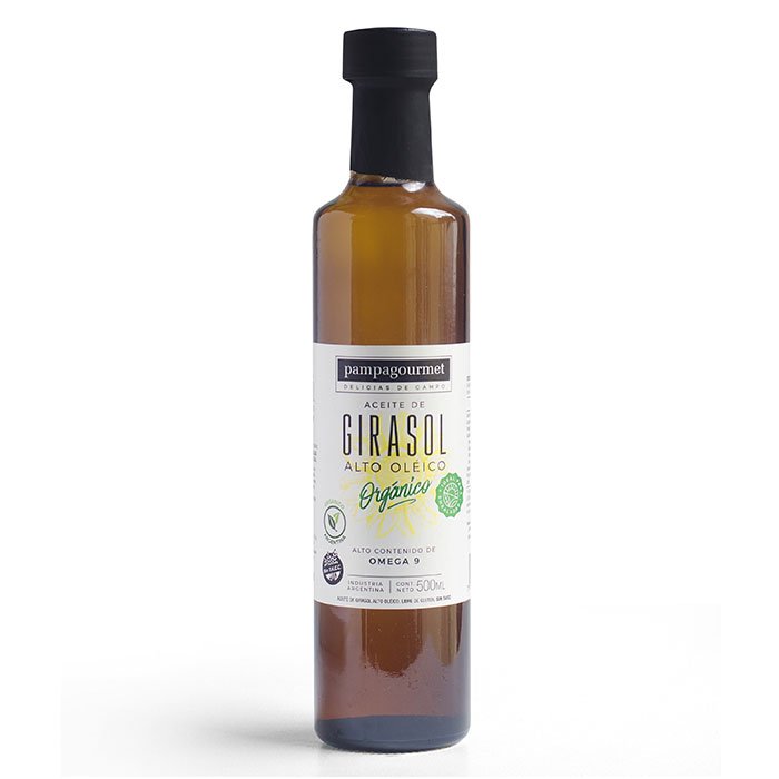 Aceite de Girasol Alto Oleico Orgánico – Pampagourmet
