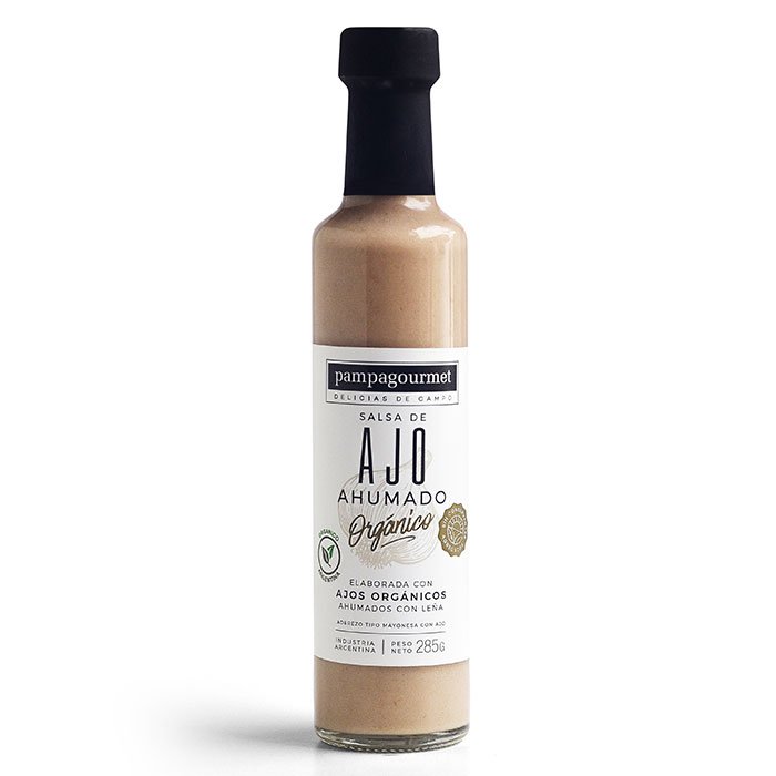 Salsa de Ajo Ahumado Orgánica – Pampagourmet
