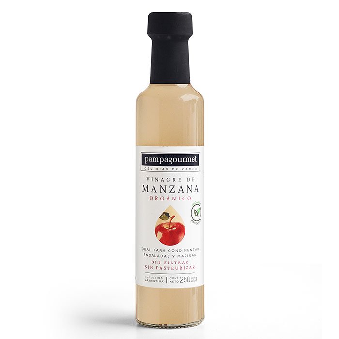 Vinagre de Manzana Orgánico – Pampagourmet